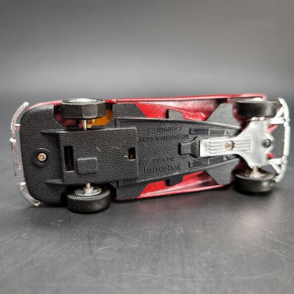 Yatming Mercedes 540K Cabriolet Metallic Red Cream Convertible Car JR331 - Picture 11 of 16